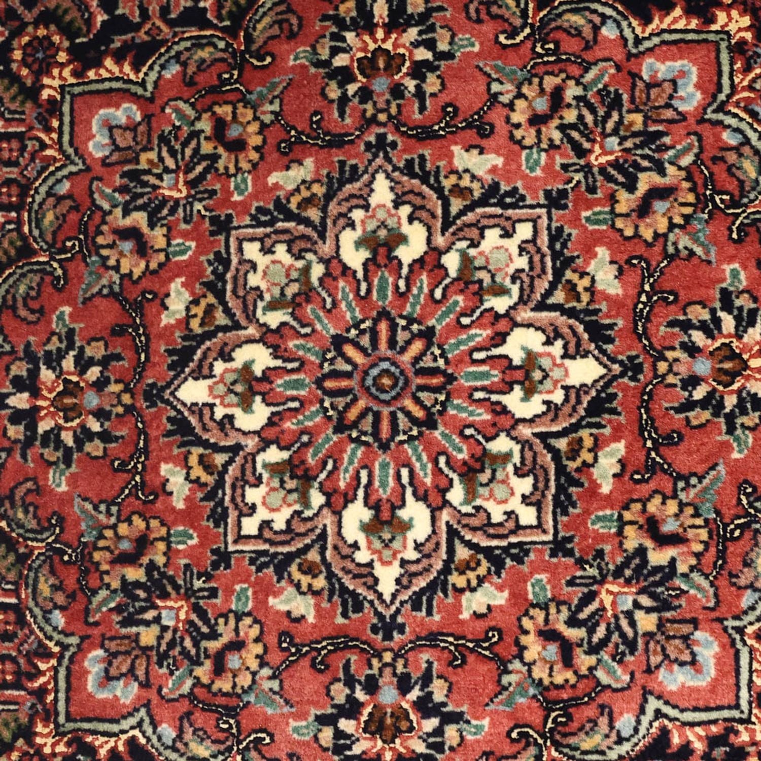 Perserteppich - Bidjar - 131 x 79 cm - dunkelrot