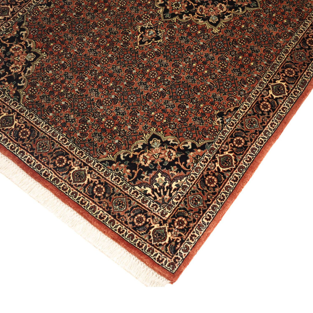 Tapis persan - Bidjar - 151 x 87 cm - beige foncé