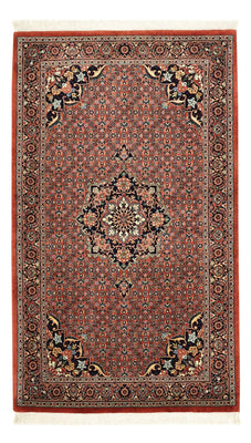 Tapis persan - Bidjar - 153 x 91 cm - rouge foncé