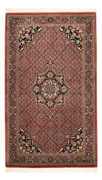 Tapis persan - Bidjar - 153 x 91 cm - rouge foncé