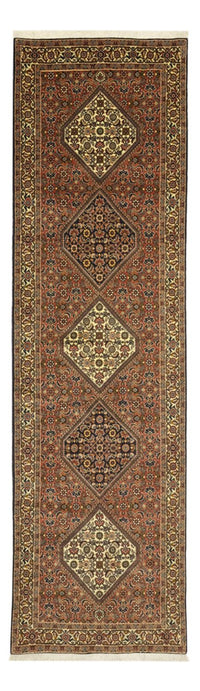 Tapis de couloir Tapis persan - Bidjar - 297 x 82 cm - terracotta
