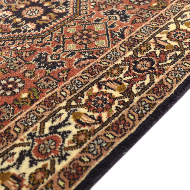 Tapis de couloir Tapis persan - Bidjar - 297 x 82 cm - terracotta