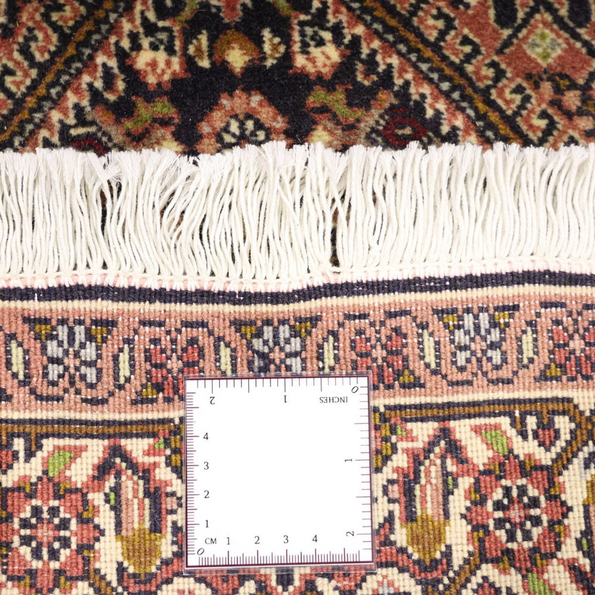 Tapis de couloir Tapis persan - Bidjar - 297 x 82 cm - terracotta