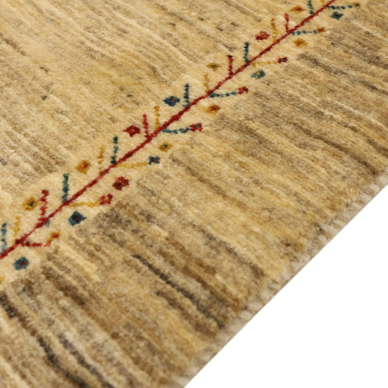 Gabbeh Teppich - Kaschkuli Perser - 130 x 81 cm - sand