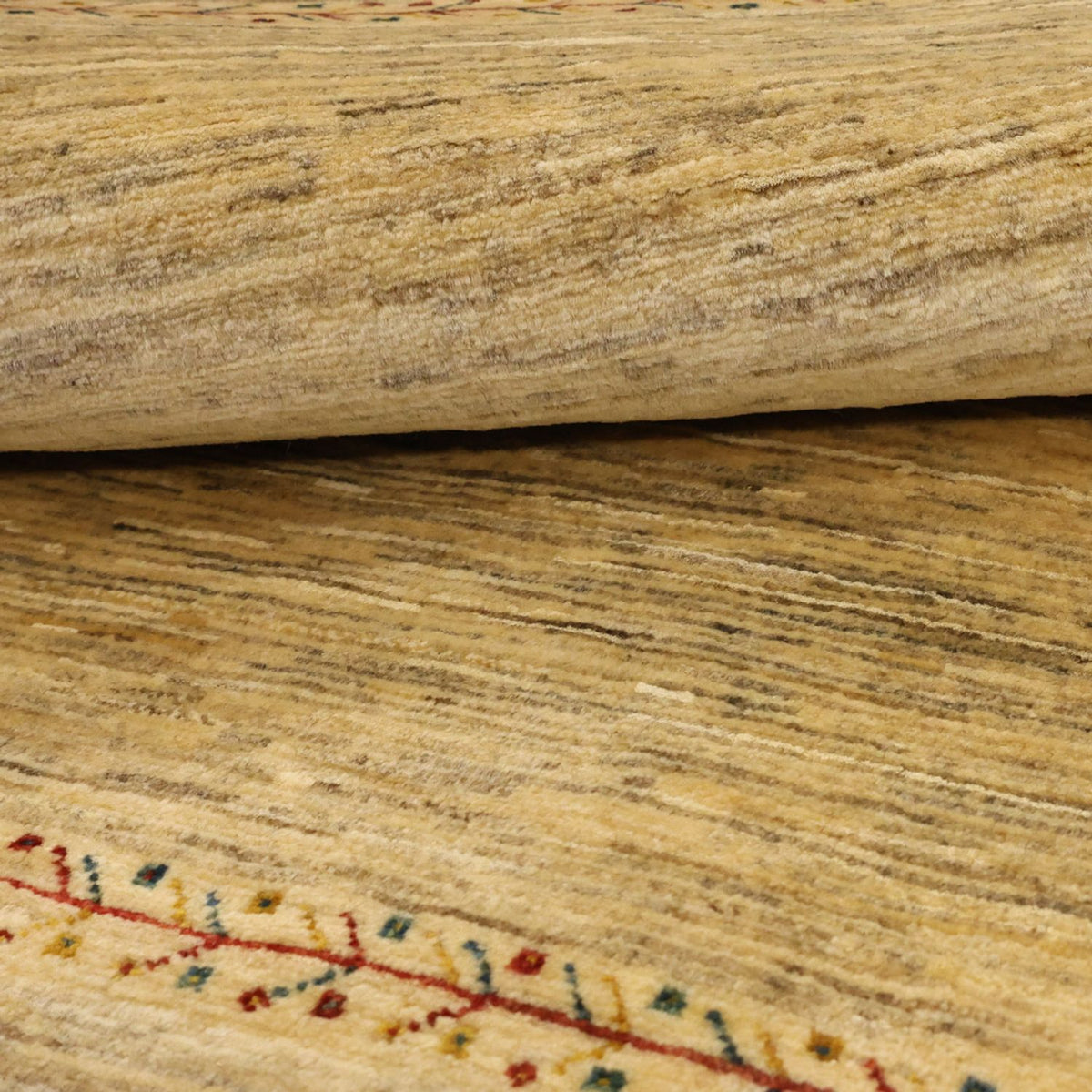 Tapis Gabbeh - Persan Kashkuli - 130 x 81 cm - sable