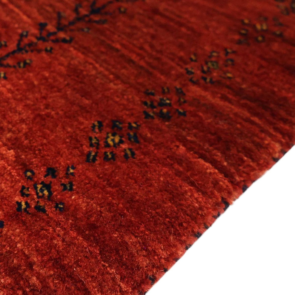 Tapis Gabbeh - Persan Kashkuli - 177 x 119 cm - rouge