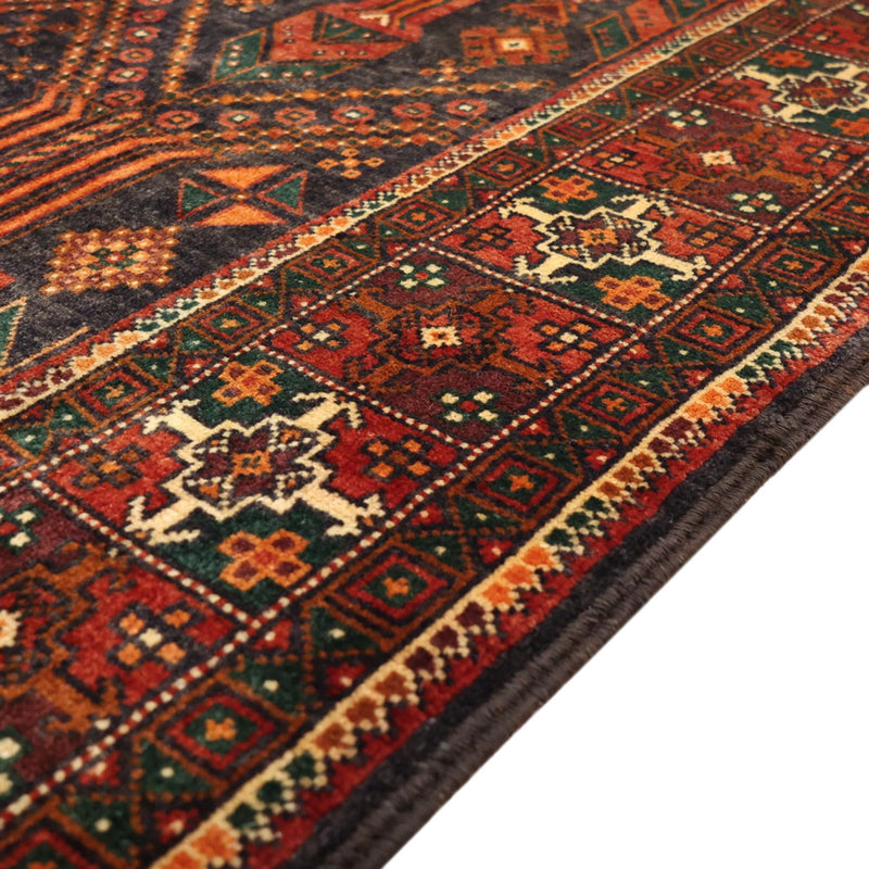 Tapis de couloir Tapis Belutsch - 292 x 110 cm - rouge foncé