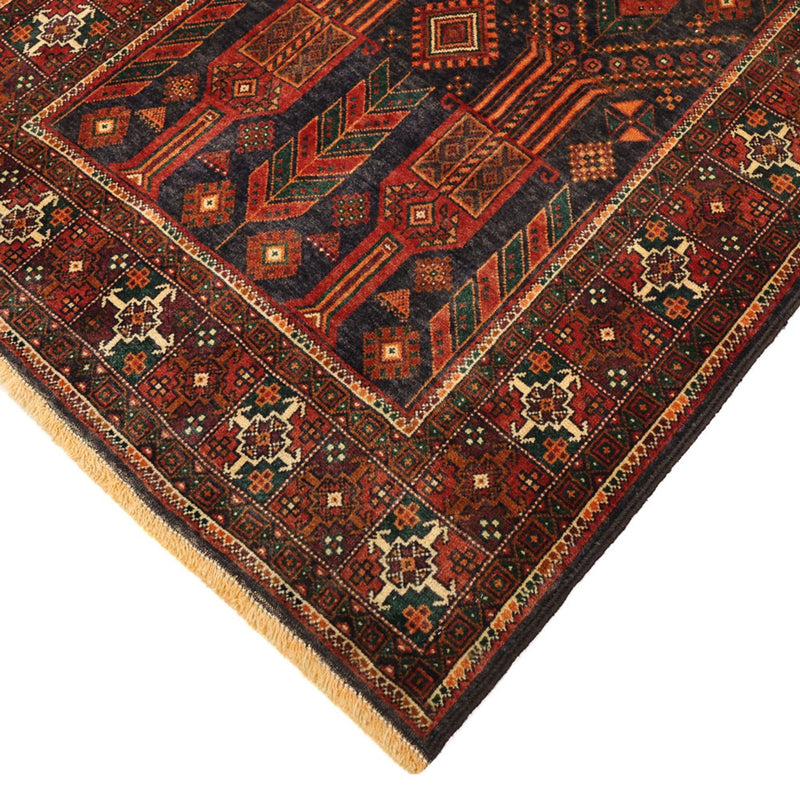 Tapis de couloir Tapis Belutsch - 292 x 110 cm - rouge foncé