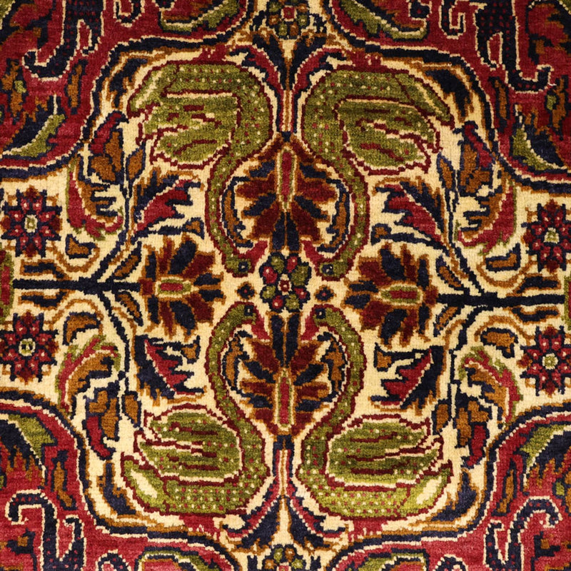 Tapis de couloir Tapis Belutsch - 223 x 128 cm - rouge foncé