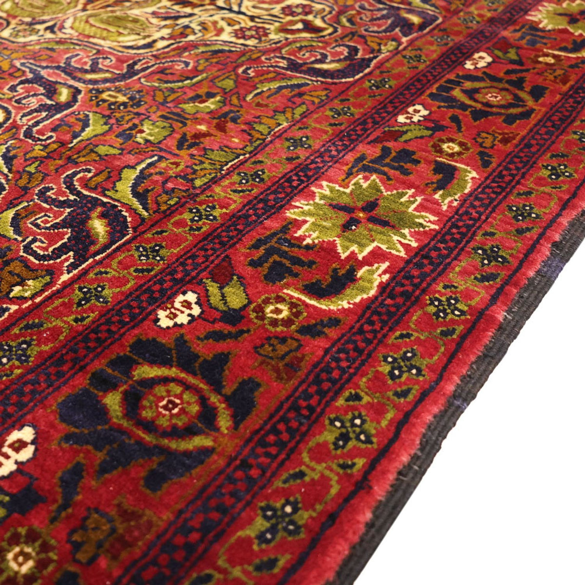 Tapis de couloir Tapis Belutsch - 223 x 128 cm - rouge foncé