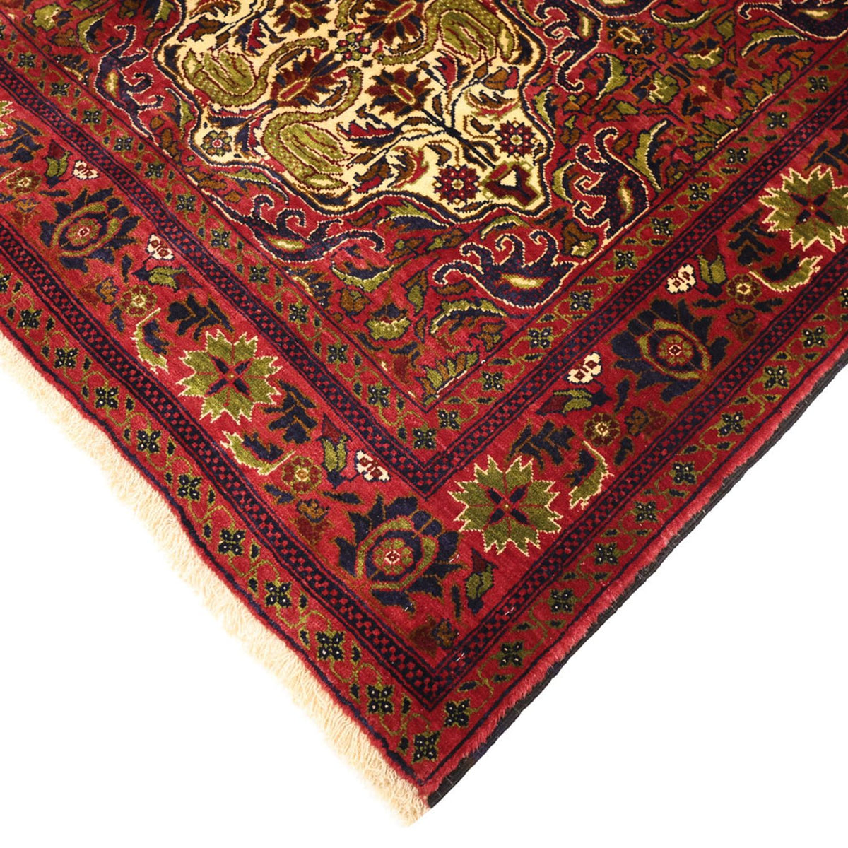 Tapis de couloir Tapis Belutsch - 223 x 128 cm - rouge foncé
