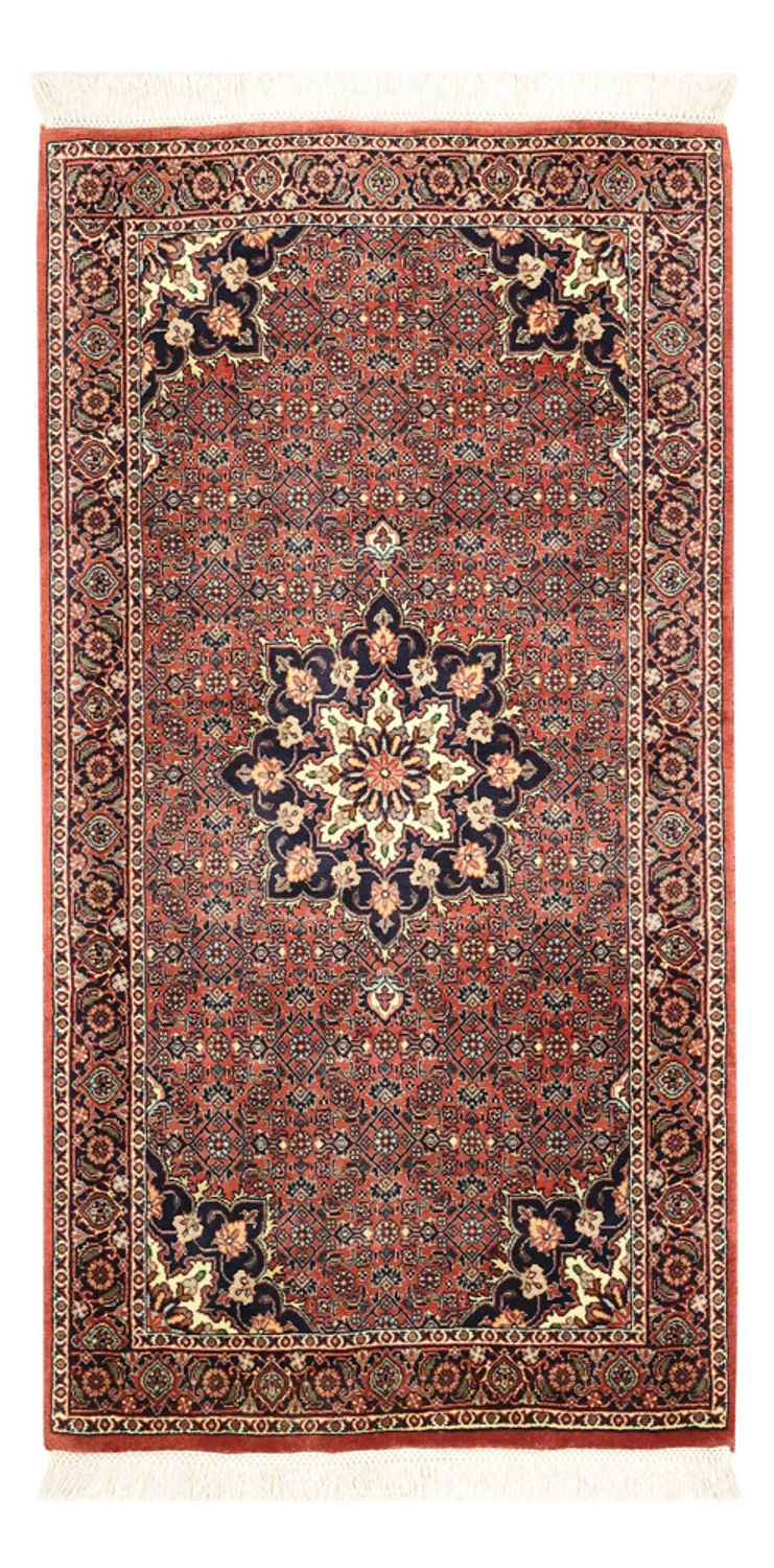 Tapis persan - Bidjar - 135 x 71 cm - rouille