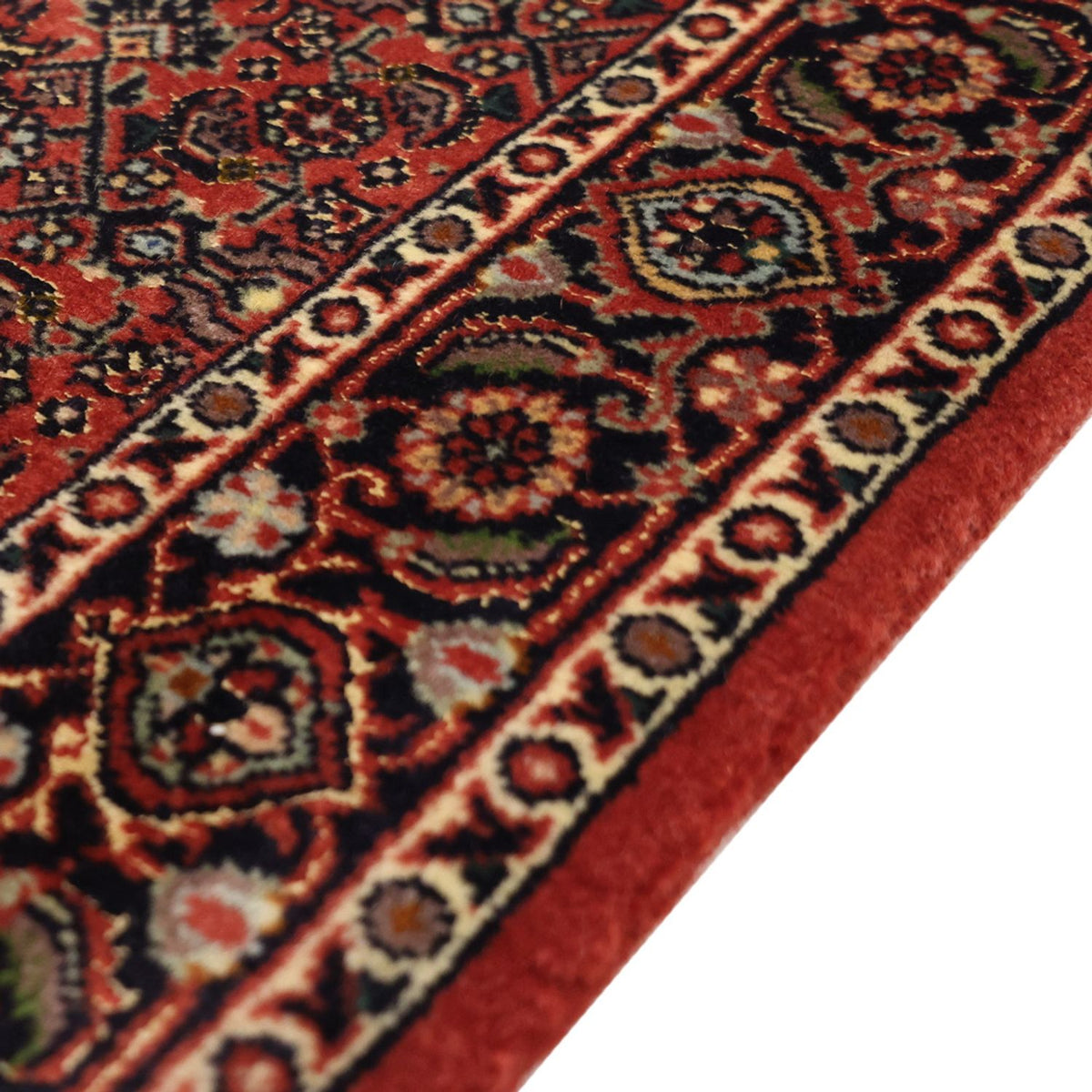 Tapis persan - Bidjar - 135 x 71 cm - rouille