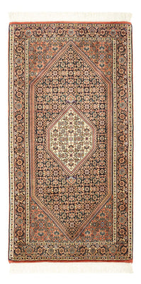 Tapis persan - Bidjar - 134 x 70 cm - beige foncé