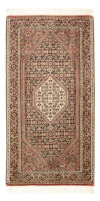 Tapis persan - Bidjar - 134 x 70 cm - beige foncé