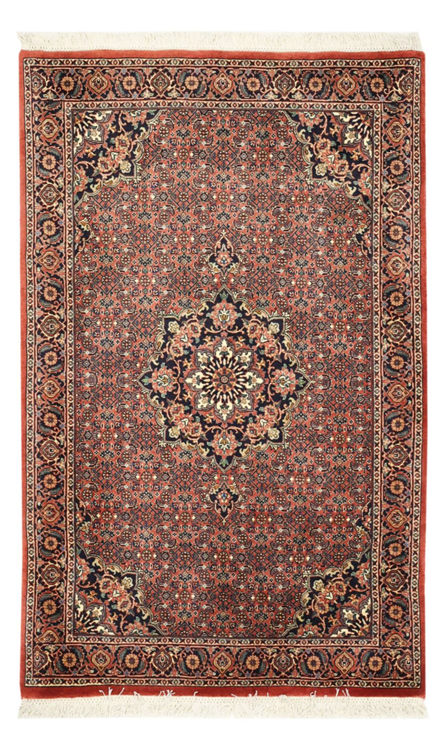 Tapis persan - Bidjar - 147 x 90 cm - rouille