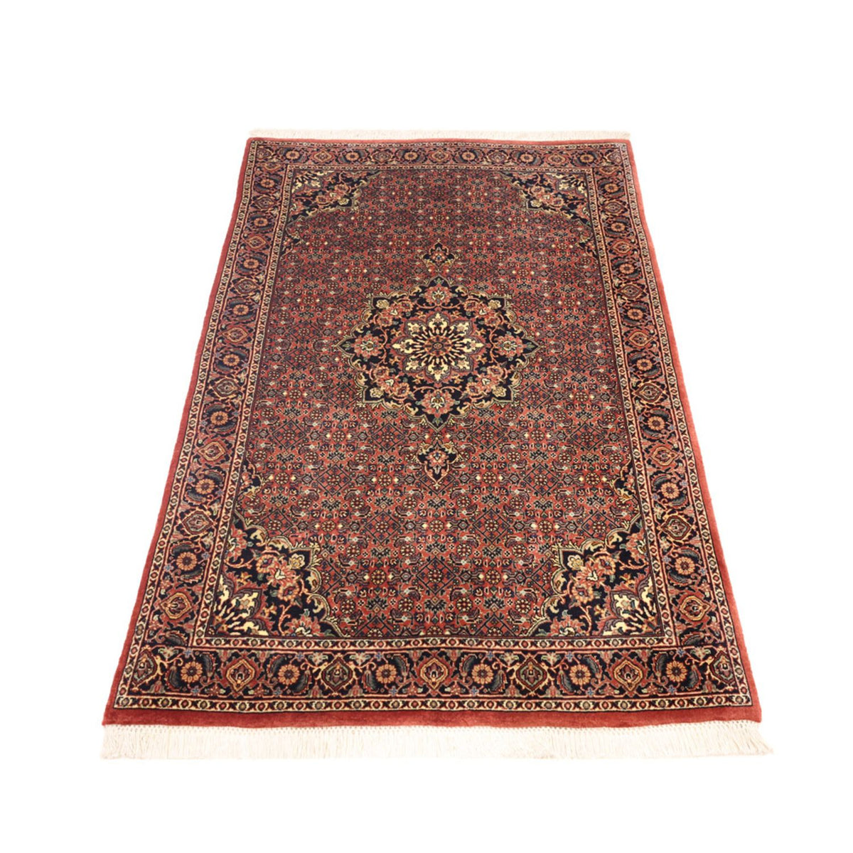Tapis persan - Bidjar - 147 x 90 cm - rouille