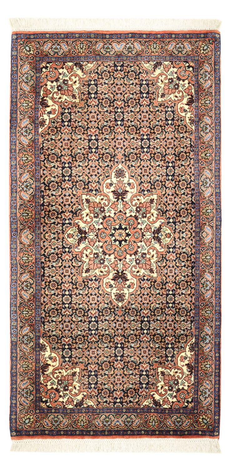 Tapis persan - Bidjar - 138 x 72 cm - beige foncé