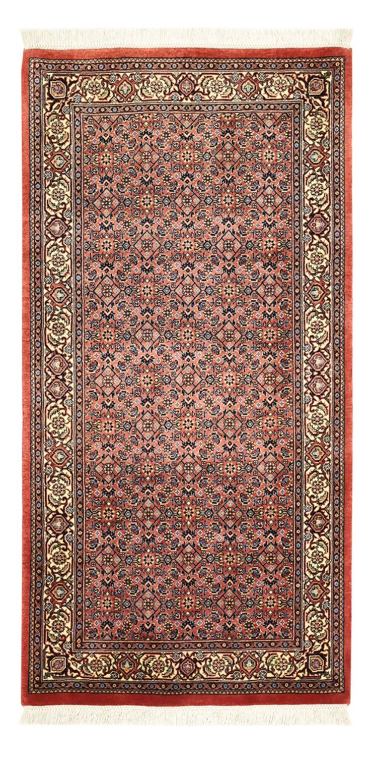 Tapis persan - Bidjar - 141 x 70 cm - rouille