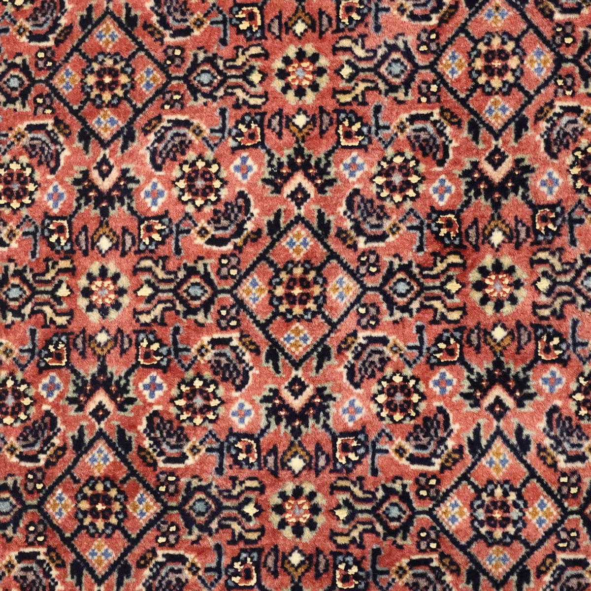 Tapis persan - Bidjar - 141 x 70 cm - rouille