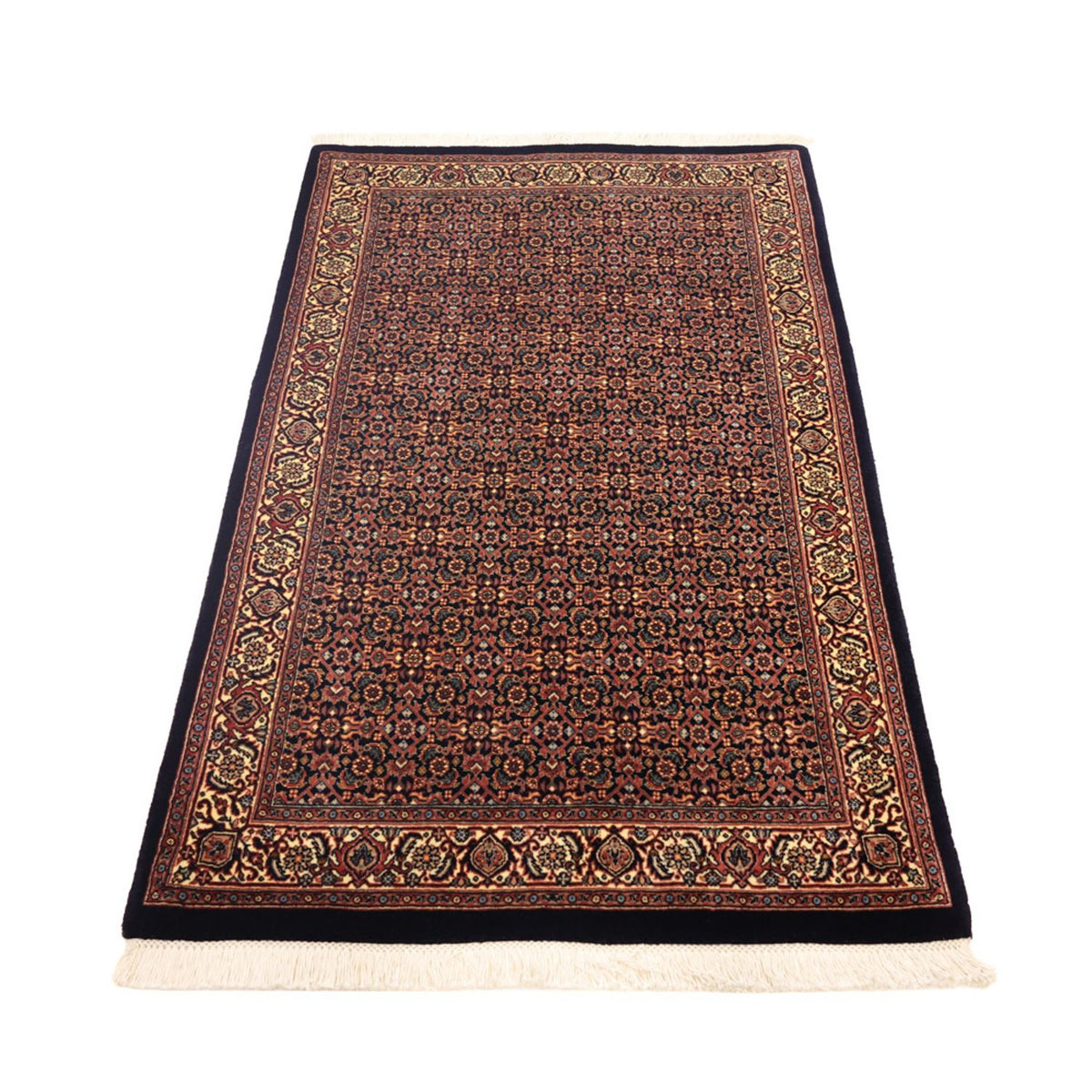 Tapis persan - Bidjar - 152 x 88 cm - beige foncé