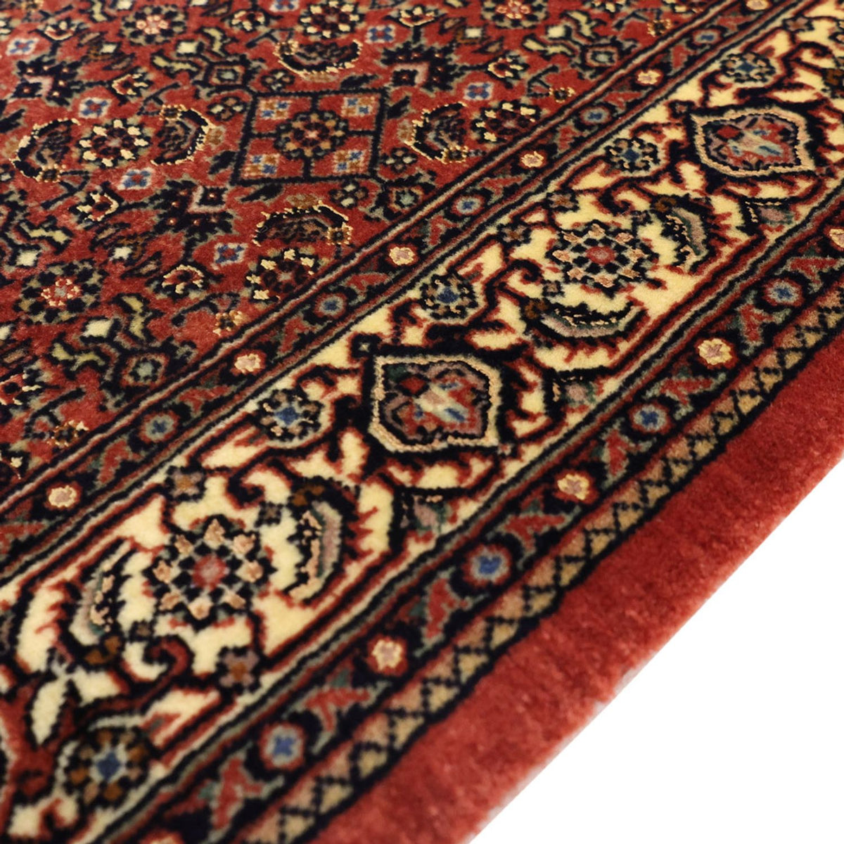 Tapis persan - Bidjar - 142 x 72 cm - beige foncé