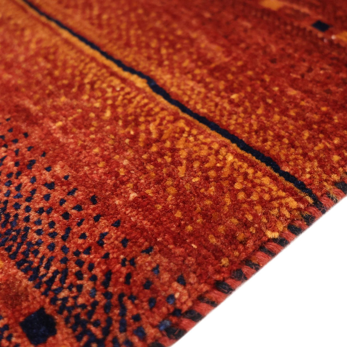 Tapis Gabbeh - Persan Kashkuli - 97 x 81 cm - multicolore