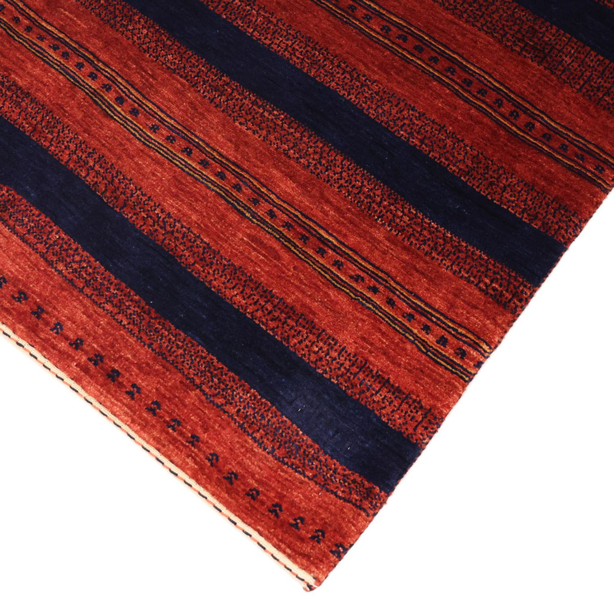 Tapis Gabbeh - Persan Kashkuli - 92 x 75 cm - multicolore