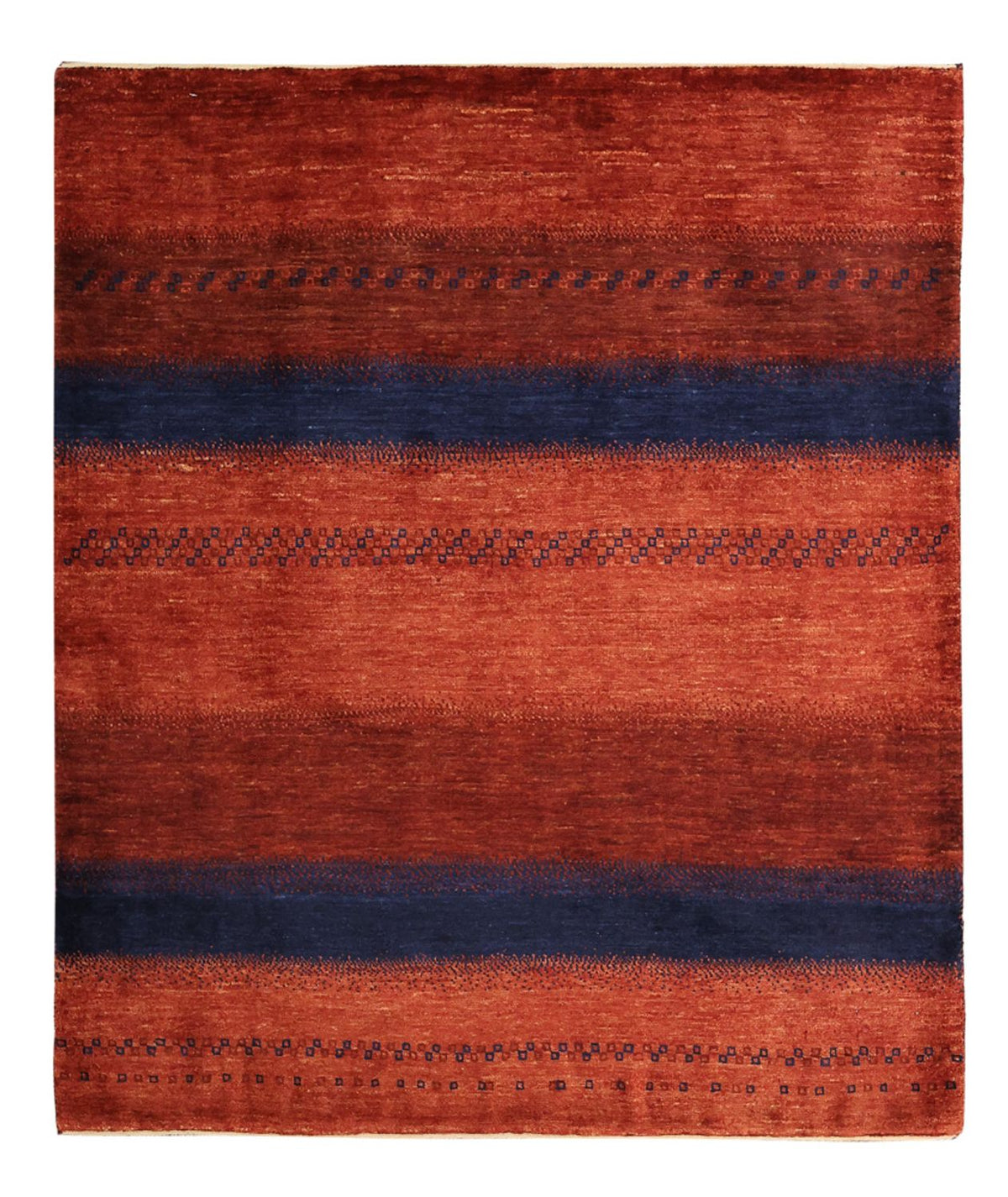 Tapis Gabbeh - Persan Kashkuli - 116 x 99 cm - multicolore
