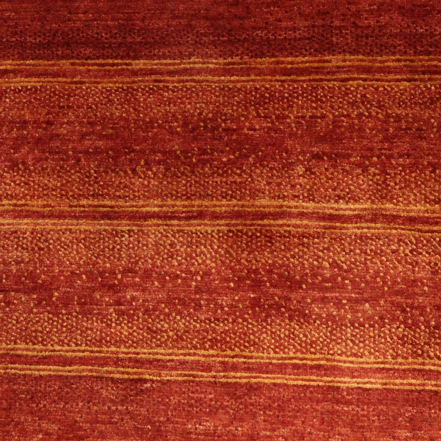 Gabbeh Teppich - Kaschkuli Perser - 116 x 99 cm - dunkelrot