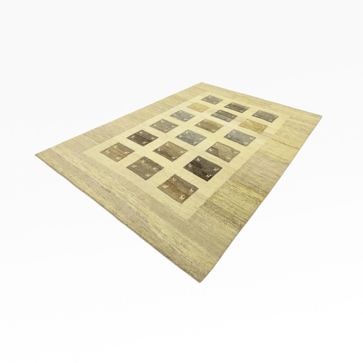 Tapis Gabbeh - Persan - 292 x 203 cm - multicolore