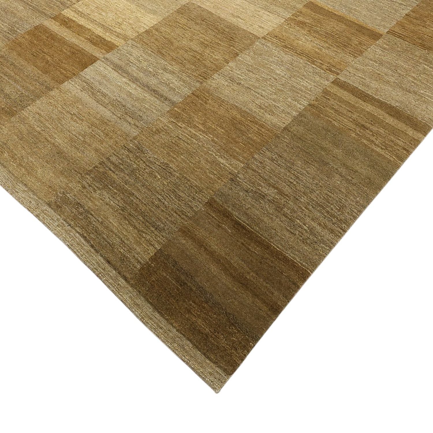 Tapis Gabbeh - Loribaft Persan - 270 x 207 cm - beige foncé