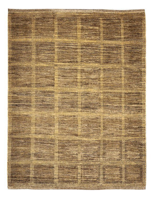 Tapis Gabbeh - Loribaft Persan - 242 x 194 cm - beige foncé