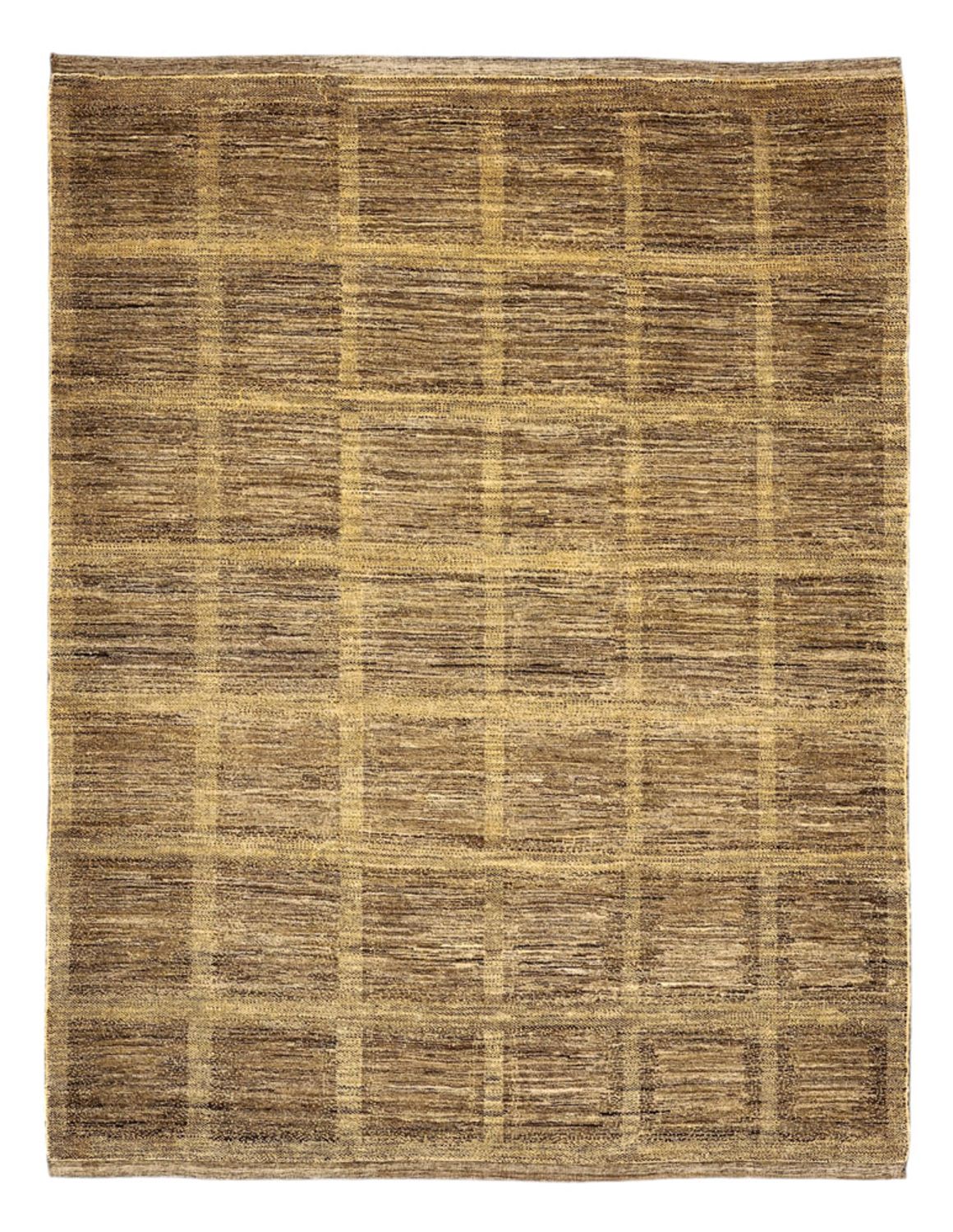 Tapis Gabbeh - Loribaft Persan - 242 x 194 cm - beige foncé