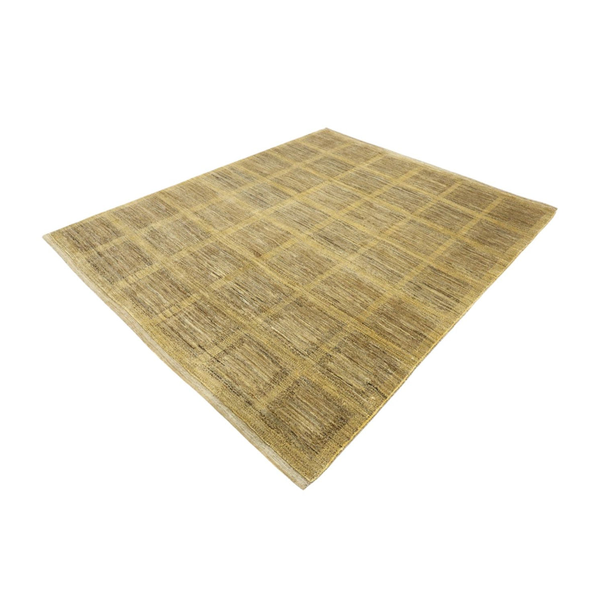 Tapis Gabbeh - Loribaft Persan - 242 x 194 cm - beige foncé
