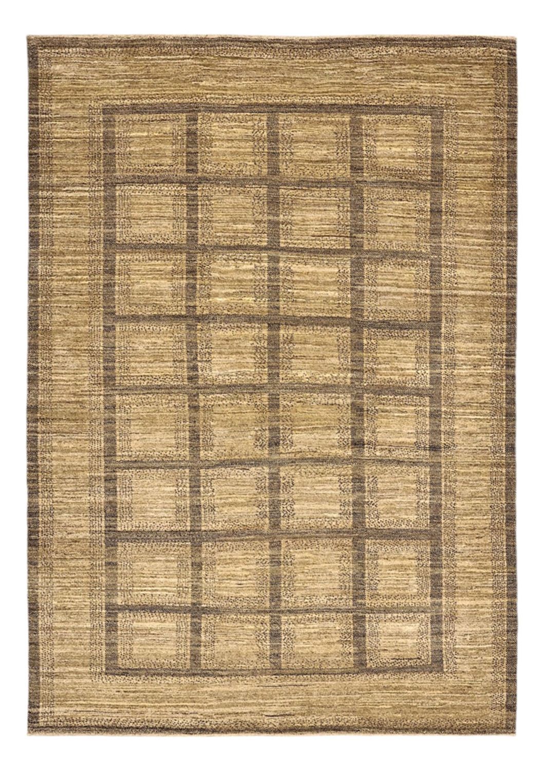 Tapis Gabbeh - Loribaft Persan - 283 x 204 cm - beige foncé