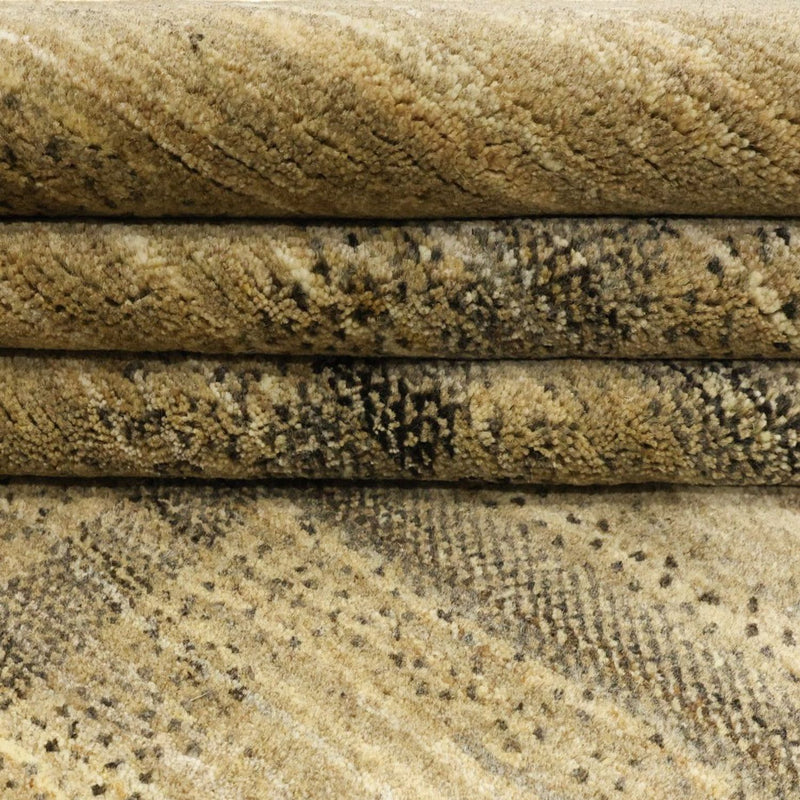 Tapis Gabbeh - Loribaft Persan - 283 x 204 cm - beige foncé