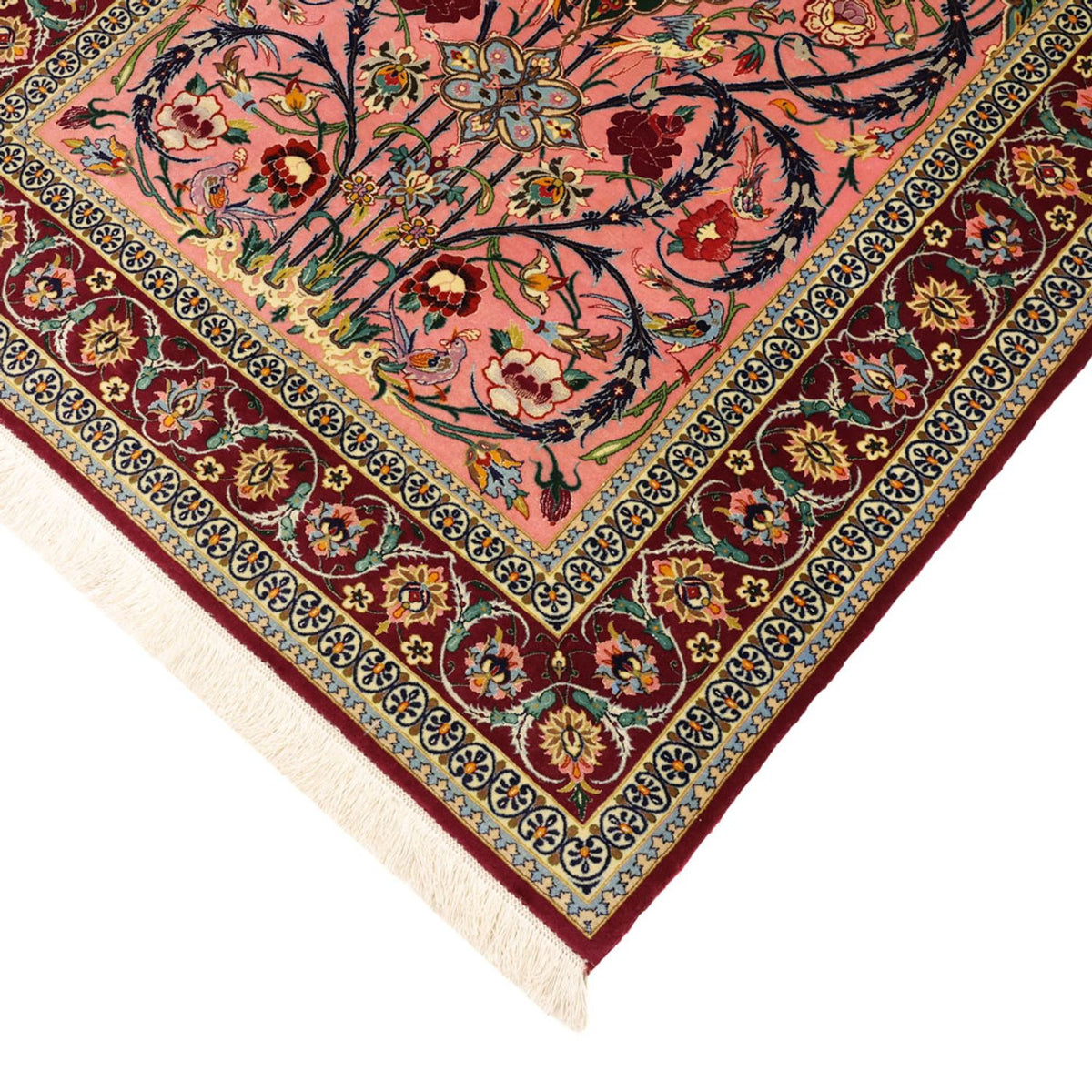 Tapis persan - Isfahan - Premium - 161 x 109 cm - multicolore