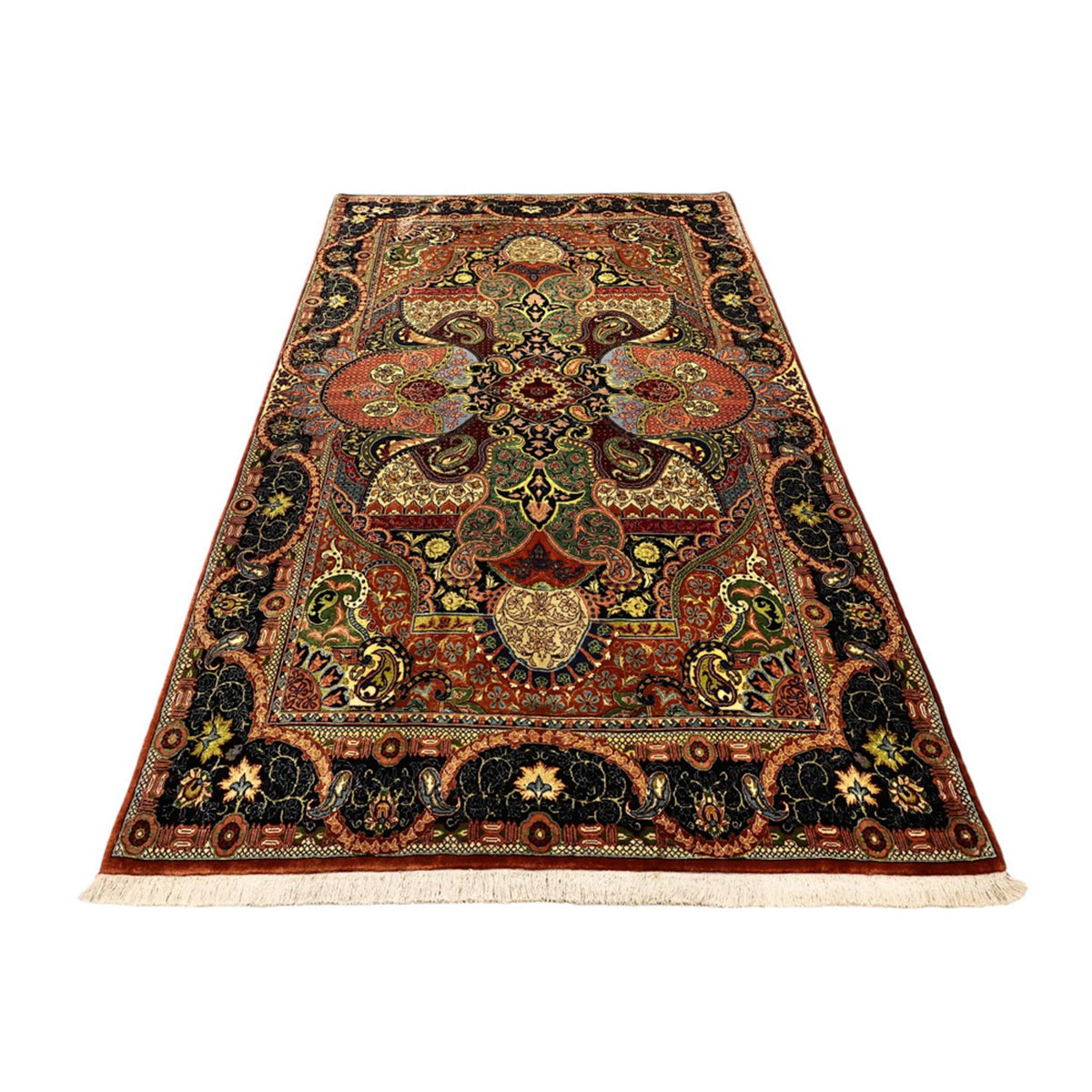 Tapis persan - Classique - 213 x 130 cm - multicolore