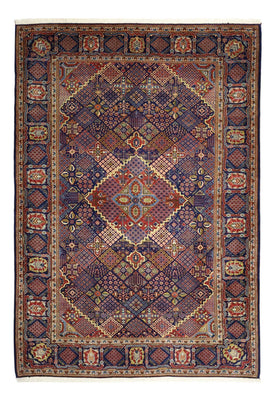 Tapis persan - Keshan - 211 x 143 cm - bleu foncé