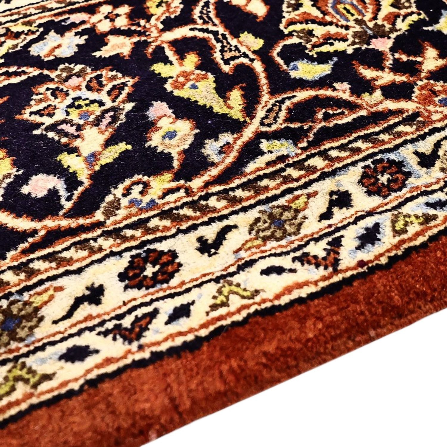 Tapis persan - Keshan - 215 x 138 cm - terracotta