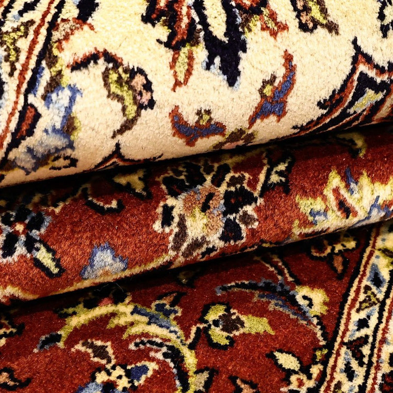 Tapis persan - Keshan - 215 x 138 cm - terracotta