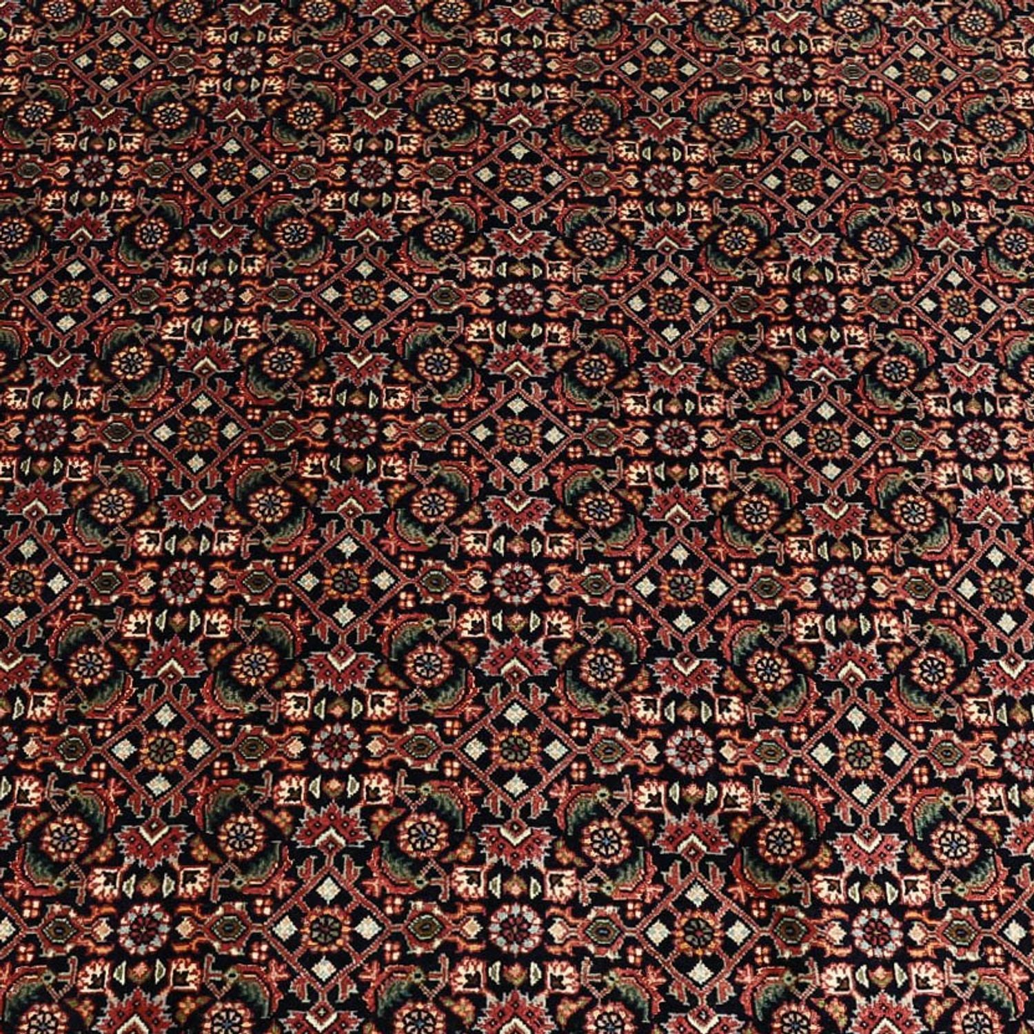 Tapis persan - Bidjar - 337 x 255 cm - bleu foncé