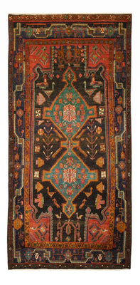 Tapis persan - Nomadic - 336 x 168 cm - multicolore