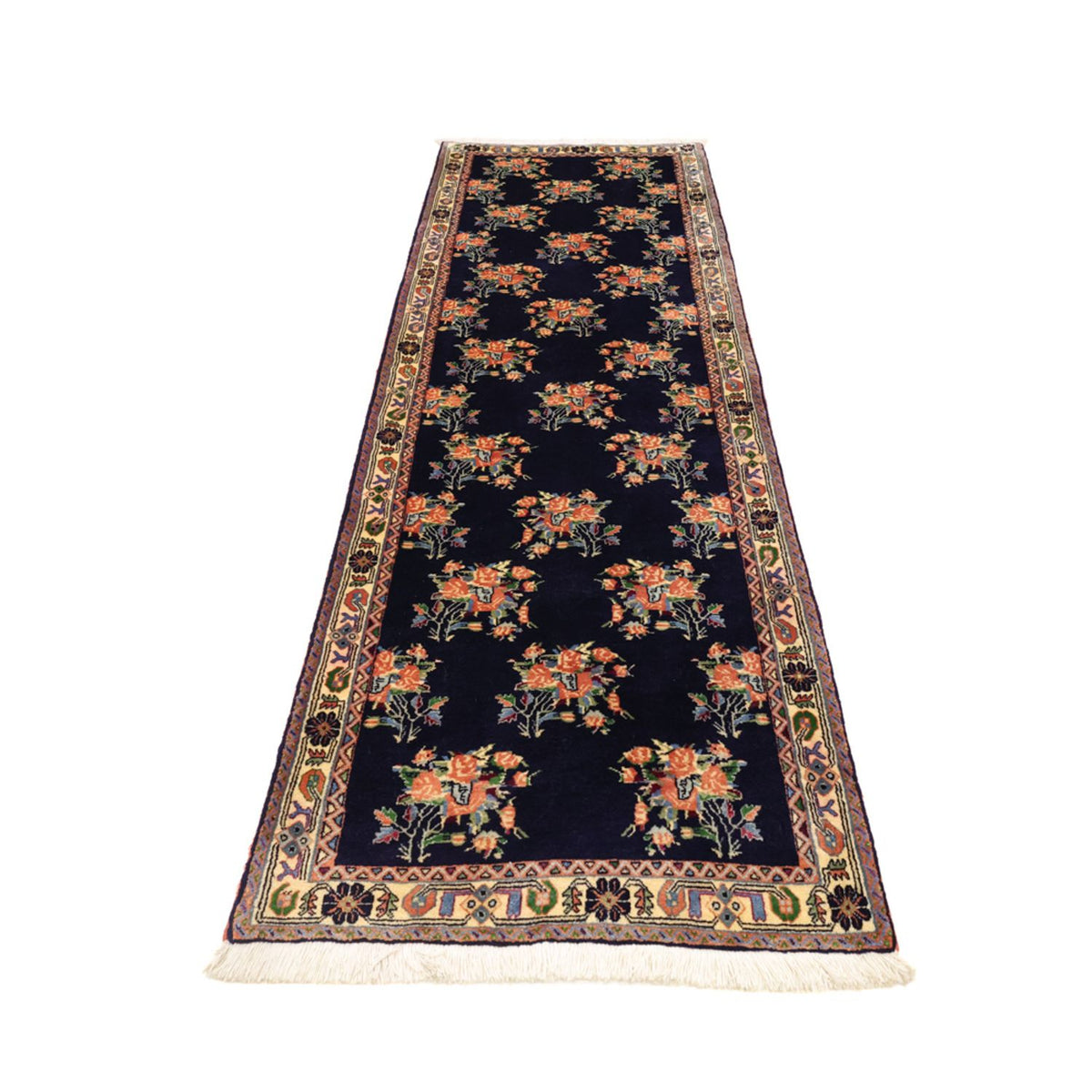 Tapis de couloir Tapis persan - Nomadic - 284 x 91 cm - multicolore
