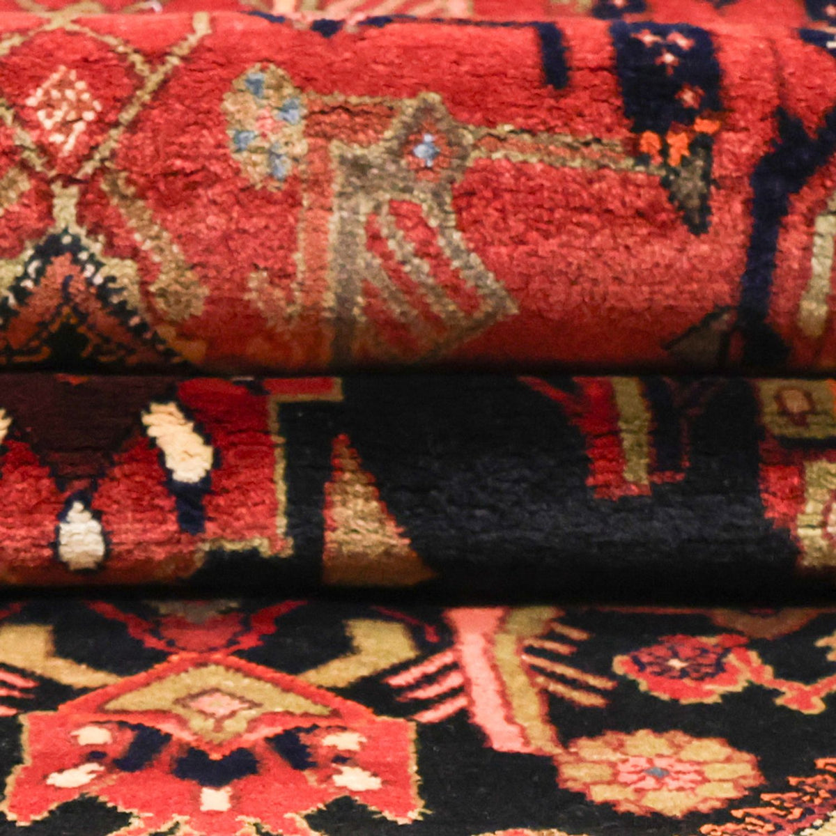 Tapis persan - Nomadic - 294 x 174 cm - rouge