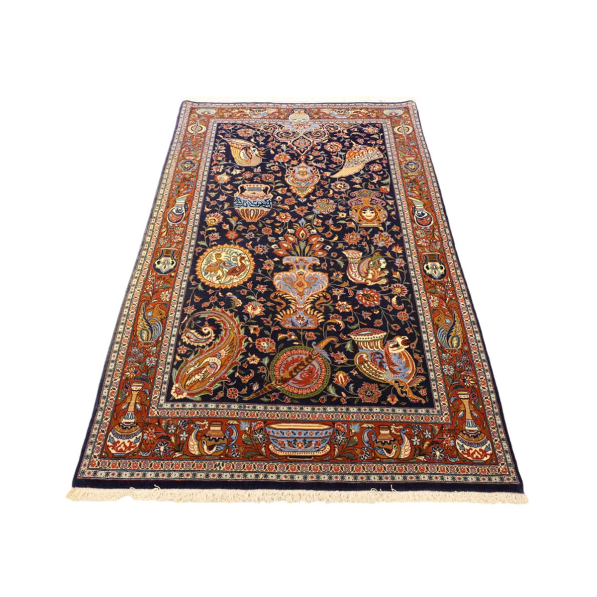Tapis persan - Classique - 162 x 104 cm - multicolore