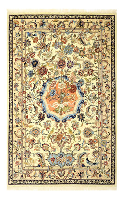 Tapis persan - Isfahan - Premium - 156 x 100 cm - beige