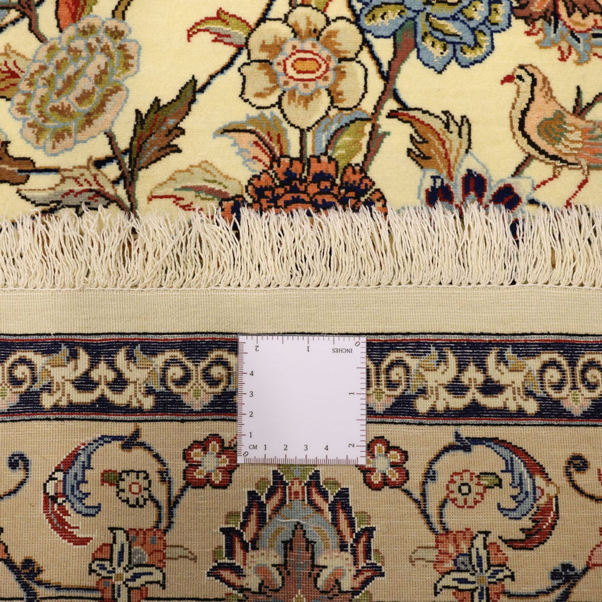 Tapis persan - Isfahan - Premium - 156 x 100 cm - beige