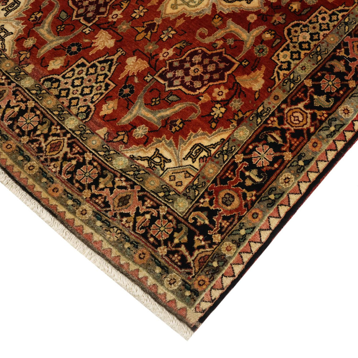Tapis de couloir Tapis persan - Bidjar - 267 x 125 cm - rouge